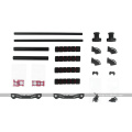 2016 DJI Fantasma 2 OEM Tripé de Fibra De Carbono Tripé Retrátil Landing Skid Gear Set Para dji quadcopter